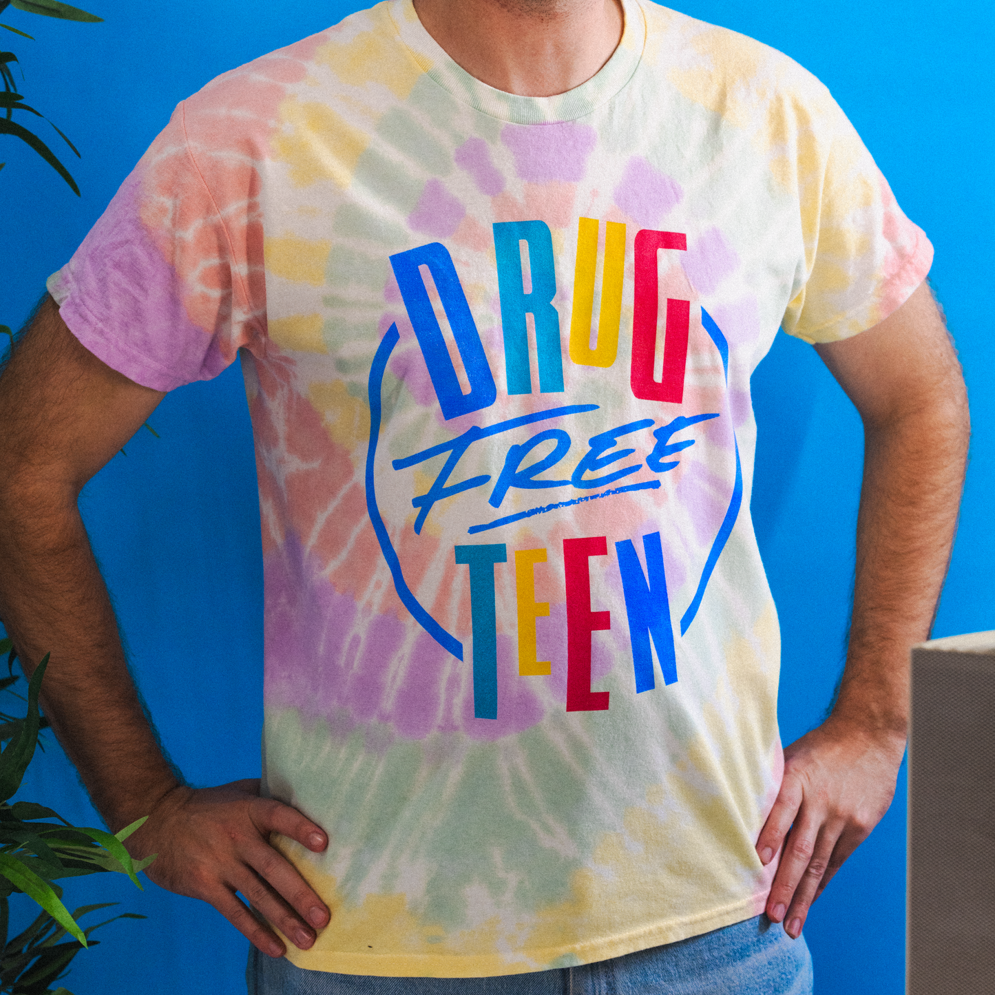 Drug Free Teen - Tie-Dye T-Shirt