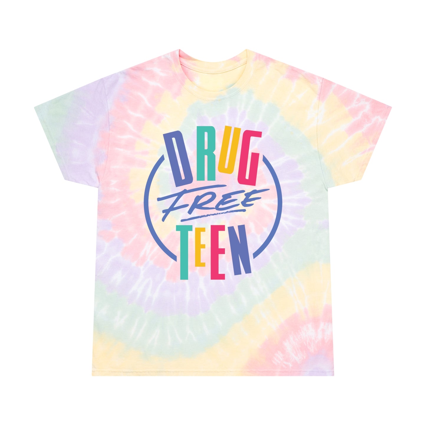 Drug Free Teen - Tie-Dye T-Shirt